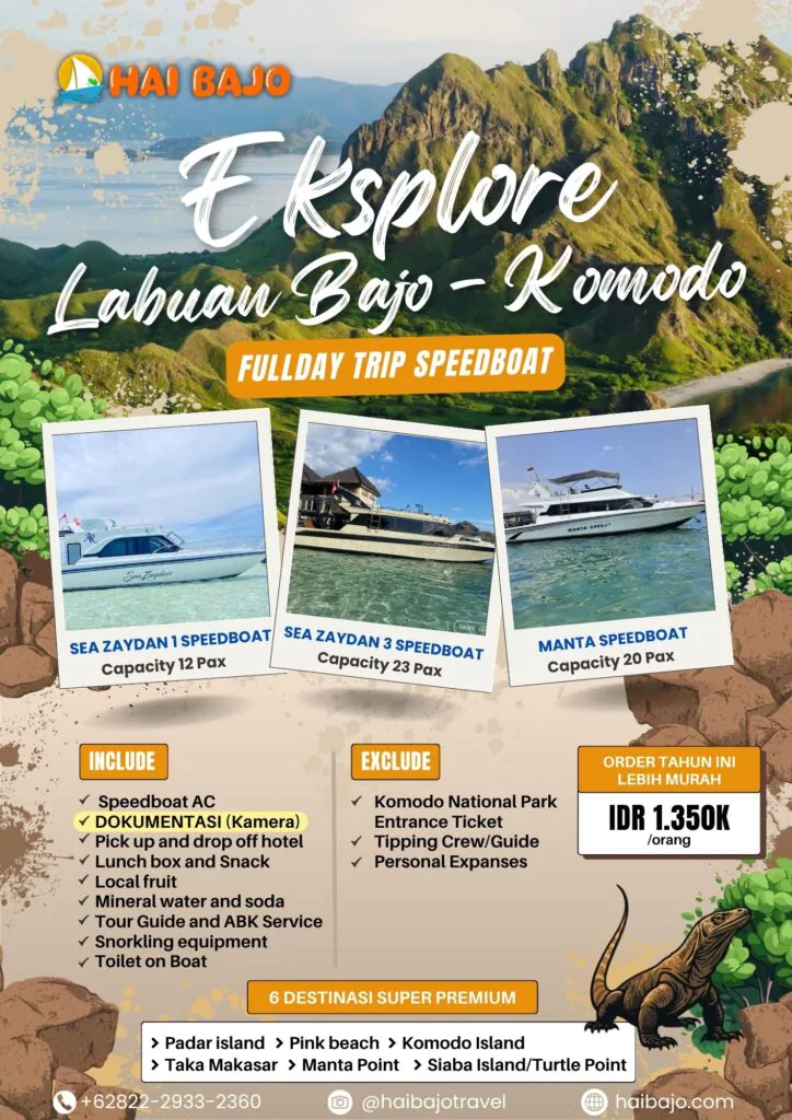 Open Trip Labuan Bajo Speedboat